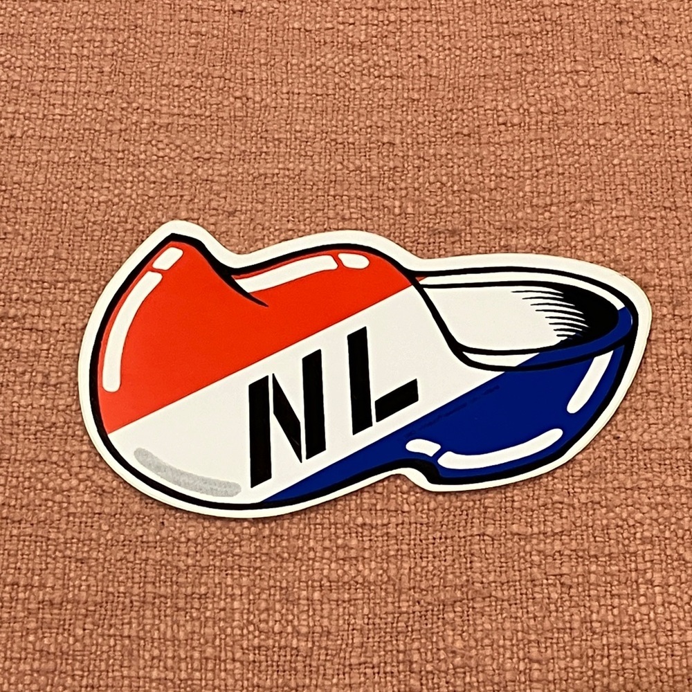Netherlands sticker Dutch clogs